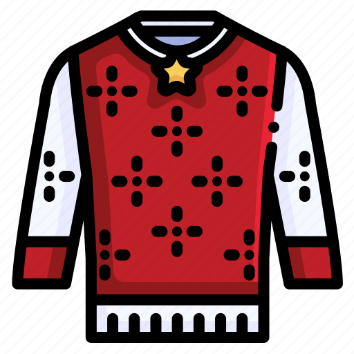 Sweater, christmas sweater, clothing, christmas, xmas icon - Download on Iconfinder