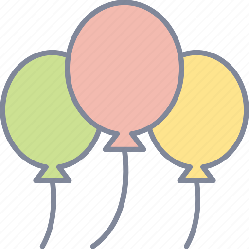 Balloons, decoration, celebration, party icon - Download on Iconfinder