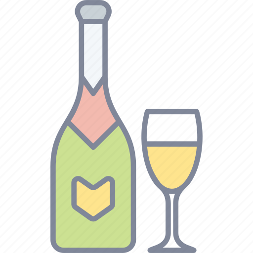 Champagne, wine, alcohol, bottle icon - Download on Iconfinder