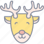 reindeer, deer, animal, elk 