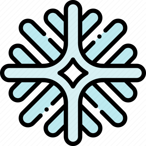 Snowflake, christmas, weather, ornament, winter, snow icon - Download on Iconfinder