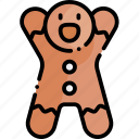 gingerbread, cookies, christmas, gingerbread man, food, bakery, sweet