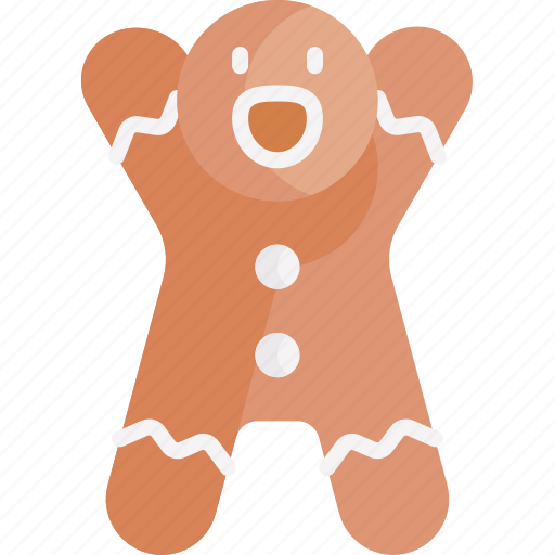 Gingerbread, cookies, christmas, gingerbread man, food, bakery, sweet icon - Download on Iconfinder