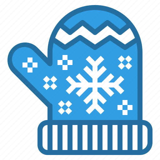Mitten, christmas, winter, snowfall, accessory, protection, snow icon - Download on Iconfinder