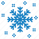 snowflake, cold, winter, snow, weather, christmas, nature, xmas