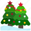 christmas, pine, xmas, winter, tree, nature, plant 