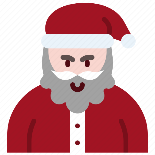 Christmas, santa, uncle, xmas, winter, avatar, character icon - Download on Iconfinder