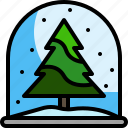 christmas, decoration, toy, crystal, snow, pine, xmas, tree