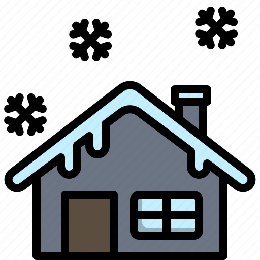 Christmas, house, home, snow, building, vacation, winter icon - Download on Iconfinder