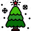 christmas, xmas, tree, pine, plant, decoration, winter, nature 