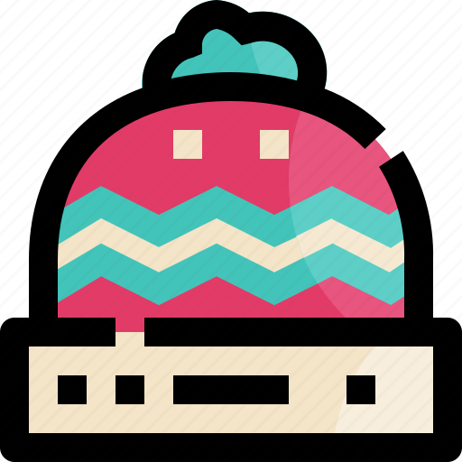 Beaniehat, hat, knitting, winter, clothing, christmas icon - Download on Iconfinder