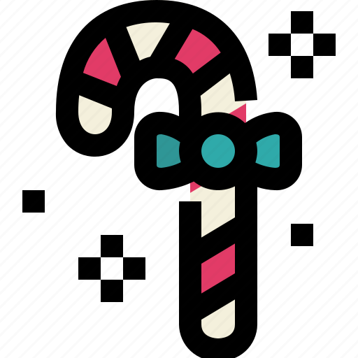 Candycane, candy, sweet, decoration, christmas, xmas icon - Download on Iconfinder