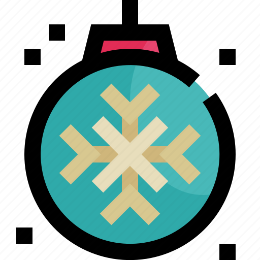 Christmas, ball, bauble, decoration, ornament icon - Download on Iconfinder