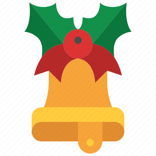 Bell, bow, decoration, handbell, christmas, xmas icon - Download on Iconfinder