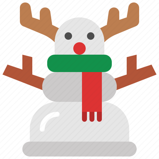 Snowman, winter, sculpture, snow, decoration, christmas icon - Download on Iconfinder