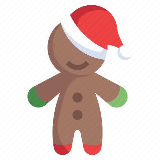 Gingerbread, man, cookie, bakery, food icon - Download on Iconfinder