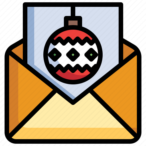 Postcard, christmas, card, greeting, communications, xmas icon - Download on Iconfinder
