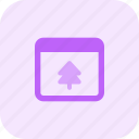 browser, pine, tree, holiday, christmas, website