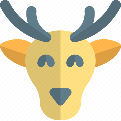 Deer, holiday, christmas, celebration icon - Download on Iconfinder