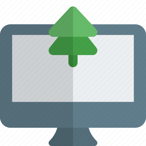 Desktop, pine, tree, holiday, christmas, decoration icon - Download on Iconfinder