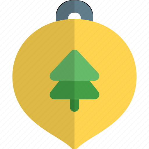 Pine, tree, bauble, holiday, christmas icon - Download on Iconfinder