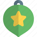 star, bauble, holiday, christmas, travel