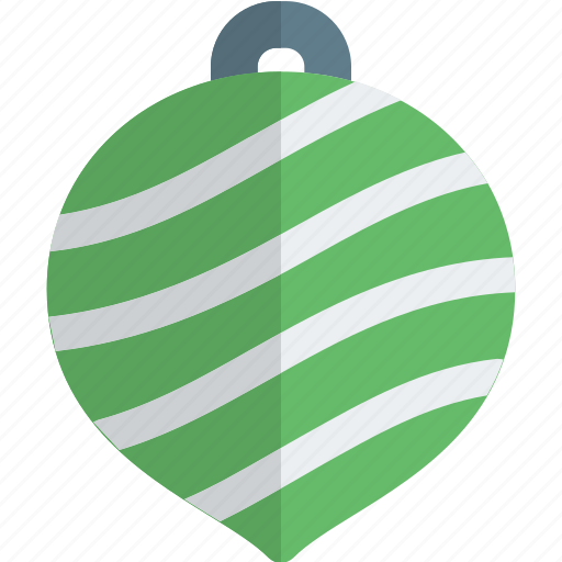 Stripped, bauble, holiday, christmas, decoration icon - Download on Iconfinder