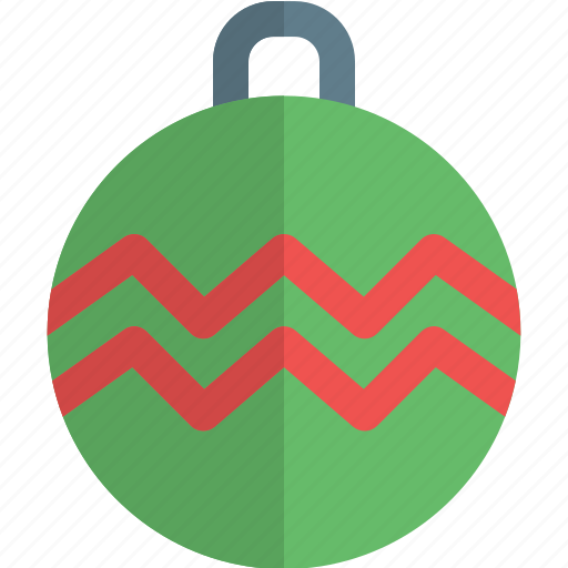 Zigzag, bauble, ball, holiday, christmas, decoration icon - Download on Iconfinder
