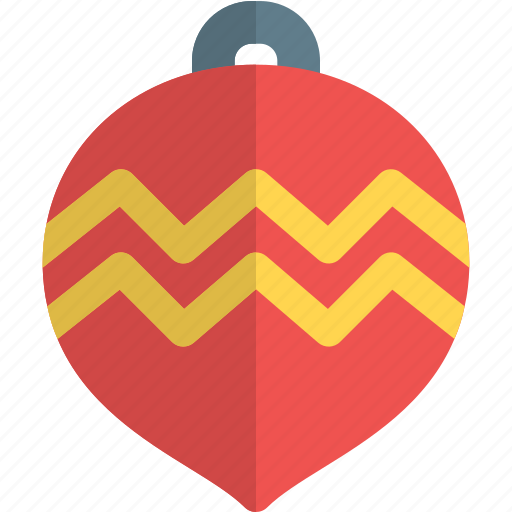 Zigzag, bauble, holiday, christmas, winter icon - Download on Iconfinder