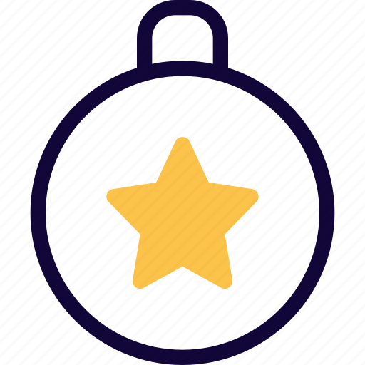Star, bauble, ball, christmas icon - Download on Iconfinder