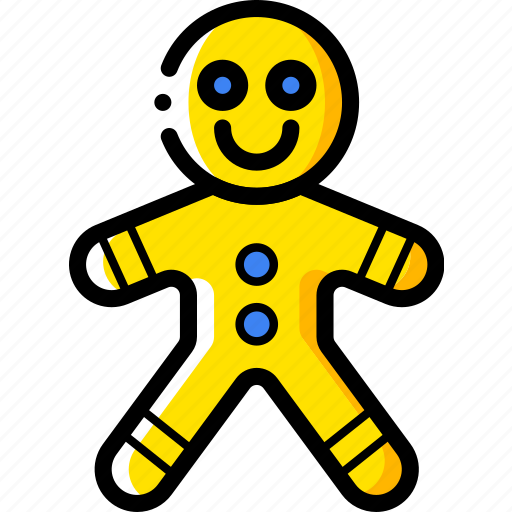 Christmas, xmas, gingerbread, man icon - Download on Iconfinder