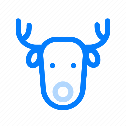 Deer, christmas, holiday icon - Download on Iconfinder
