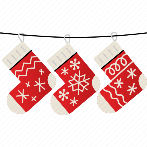 Christmas, socks, decoration, ornaments icon - Download on Iconfinder