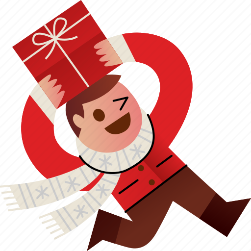 Gifts, and, kid, box, christmas, boy icon - Download on Iconfinder