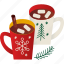 hot, chocolate, christmas, drink, marshmallow 