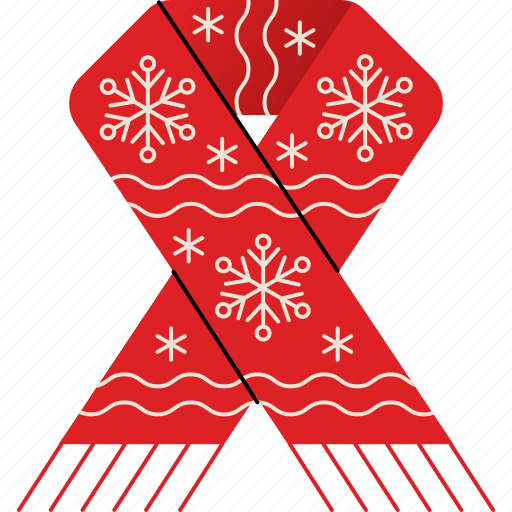 Scarf, christmas, winter, warm, snow icon - Download on Iconfinder