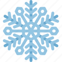 snowflake, ice, christmas, snow, winter