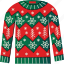 sweater, christmas, warm, winter 