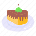 cake, cake slice, dessert, confectionery, sweet