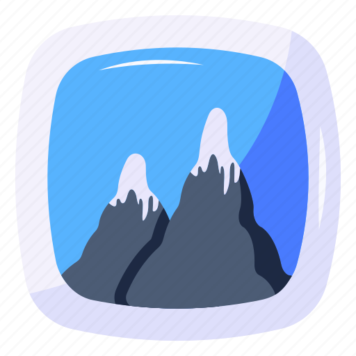 Mountains, landscape, view, hills, scenery icon - Download on Iconfinder