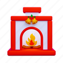 .png, fireplace, christmas fireplace, fire, bonfire, christmas, winter, decoration, xmas 