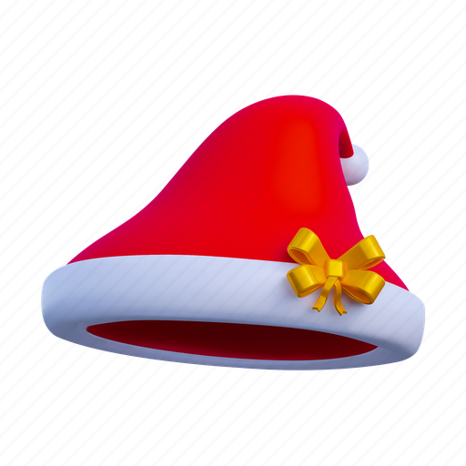 .png, christmas hat, hat, cap, fashion, holiday, christmas 3D illustration - Download on Iconfinder