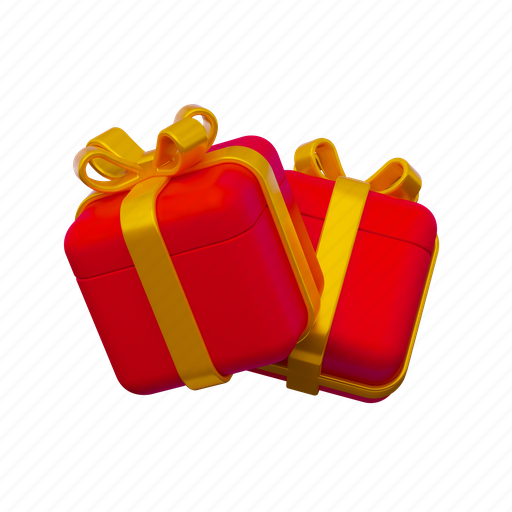 .png, christmas gift box, gift box, surprise, birthday, party, christmas 3D illustration - Download on Iconfinder