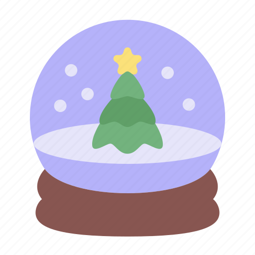 Snow, globe, christmas, ornament, decoration icon - Download on Iconfinder