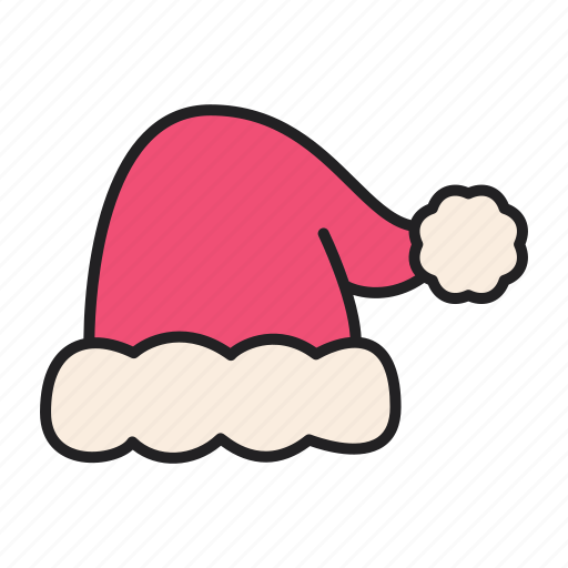 Winter, hat, christmas, santa, claus, fashion icon - Download on Iconfinder