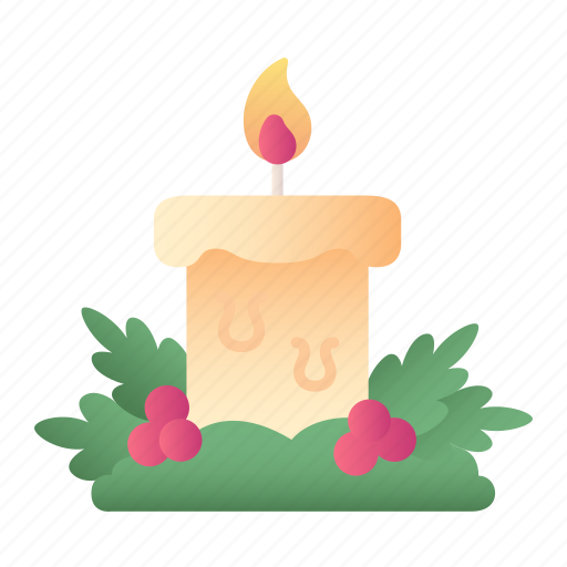 Candel, christmas, ornament, decoration icon - Download on Iconfinder