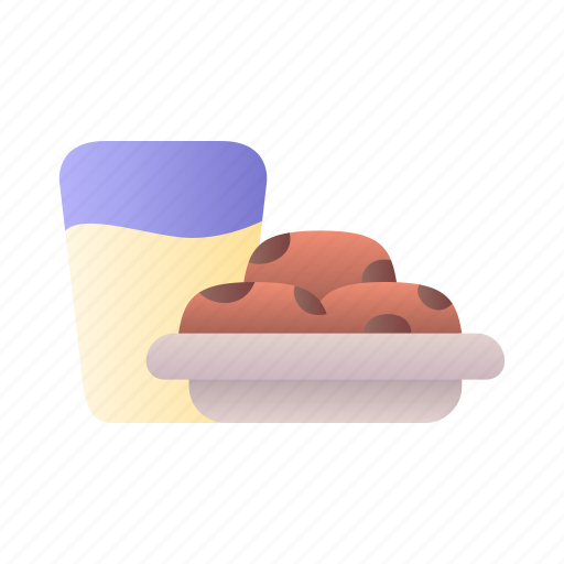Cookies, milk, food, drink icon - Download on Iconfinder