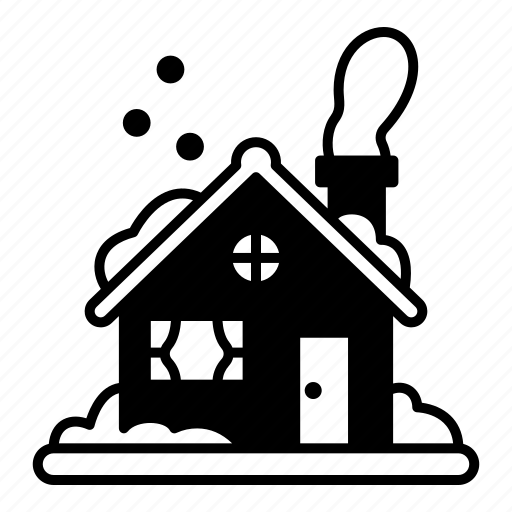 House, snow, snowing, winter icon - Download on Iconfinder