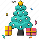 christmas tree, christmas, winter, decoration, party