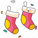christmas socks, socks, xmas, christmas, decoration